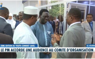 Youth Connect Sahel 2025 Delegation meeting with the Prime Minister of Chad